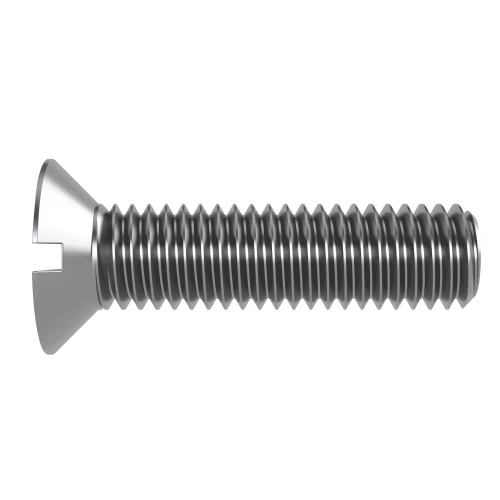 M8 x 80mm Slotted Countersunk Machine Screws DIN 963 | Vital Parts