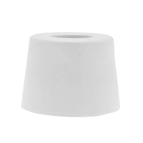 20mm TPVC Screw In Furniture Foot | White