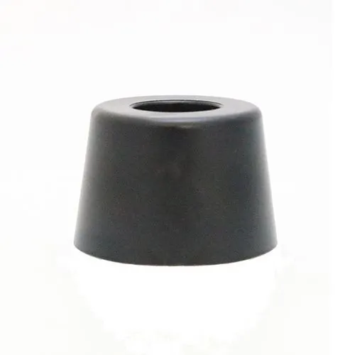 35mm TPVC Screw In Furniture Foot | Black
