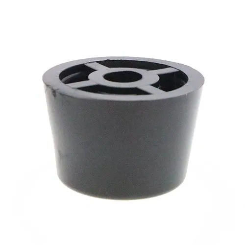 35mm TPVC Screw In Furniture Foot | Black