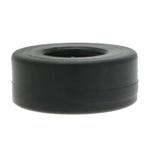 25mm Plastic Screw In Furniture Foot | Black