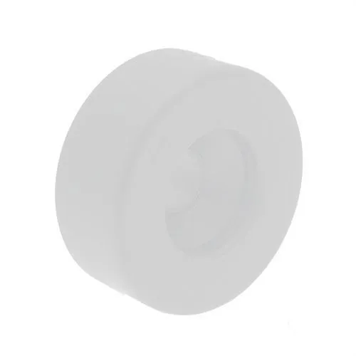 25mm Plastic Screw In Furniture Foot | White