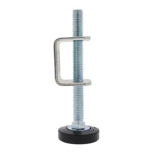 M10 x 100mm Adjustable Mounting Foot - 37.5mm Base (41mm x 38mm Bracket) | 750kg Load