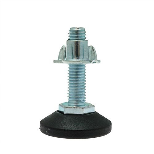M10 x 40mm, Ready-To-Install Adjustable Feet & Threaded T-Nut Fixing Sets for Wood