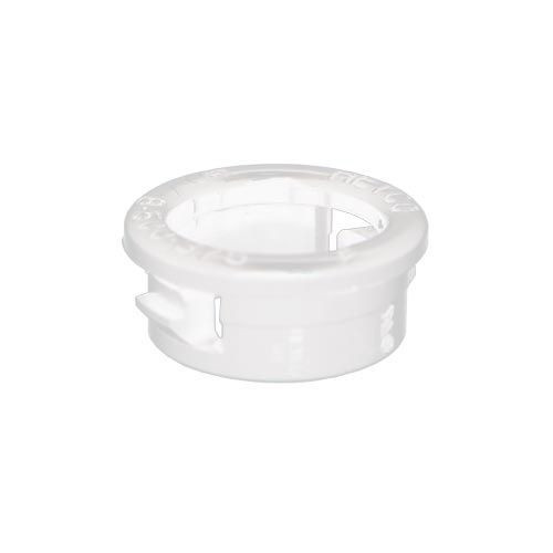 11.1mm Snap Fit Bushing - 1.6mm Panel (7.9mm Cable) | White Nylon