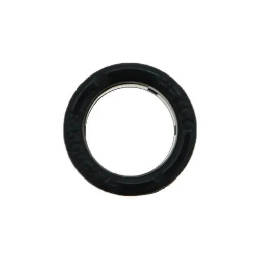 12.7mm Snap Fit Bushing - 1.6mm Panel (9.5mm Cable) | Black Nylon