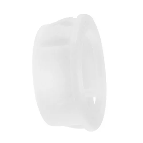 12.7mm Snap Fit Bushing - 3.2mm Panel (8mm Cable) | Black Nylon