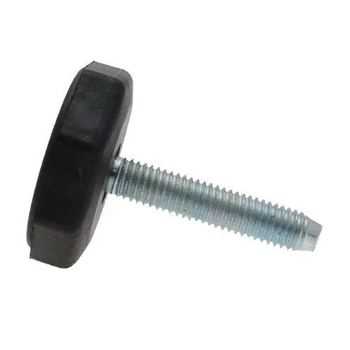 M8 x 18mm Rubber Foot (Octagonal) - 36mm Base | Nitrile