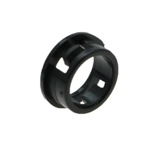 13mm Snap Fit Bushing - 2.5mm Panel (10mm Cable) | Black Nylon