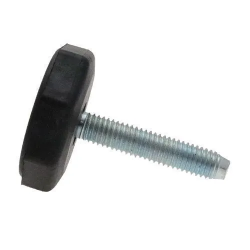 M8 x 38mm Rubber Foot (Octagonal) - 36mm Base | Nitrile