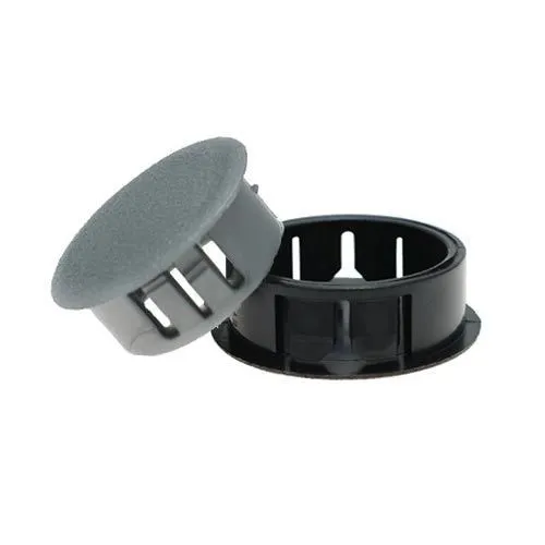 50.8mm Silver Grey Blanking Plug (54.9mm Head) Nylon