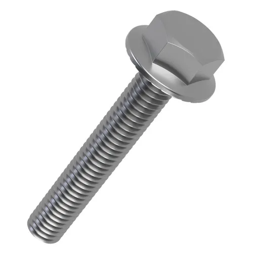 M10 x 65mm Hex Serrated Flange Bolt (DIN 6921) | A2 Stainless Steel