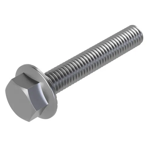 M5 x 30mm Hex Serrated Flange Bolt (DIN 6921) | A2 Stainless Steel