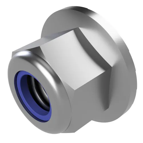 M3 - Serrated Flanged Nyloc Nut DIN 6926 | Vital Parts