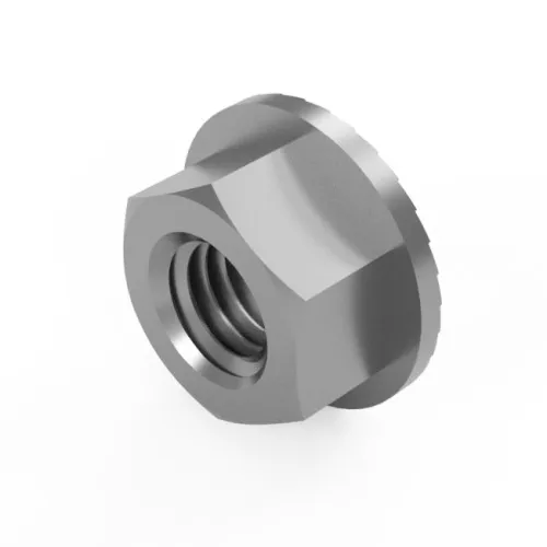 M16 - Serrated Flanged Hex Nuts DIN 6923 | Vital Parts