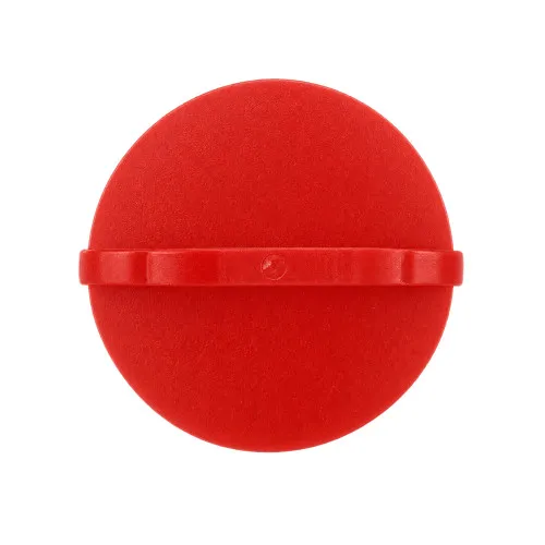 M10 Snap Fit Plug (Fits 9.8mm Hole) - 4mm Shank | Red LDPE