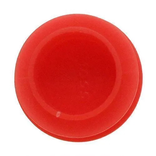 Snap Fit Hole Plugs - 13.1mm Plug Diameter - Red LDPE