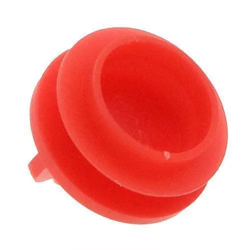 Snap Fit Hole Plugs - 18.3mm Plug Diameter - Red LDPE
