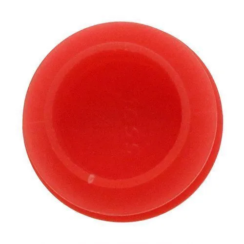 Snap Fit Hole Plugs - 23.5mm Plug Diameter - Red LDPE