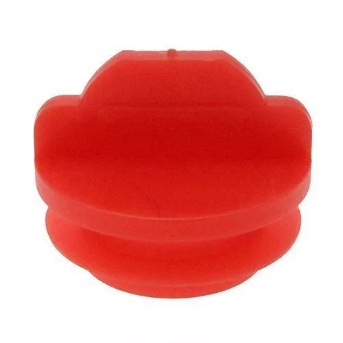 Snap Fit Hole Plugs - 23.5mm Plug Diameter - Red LDPE