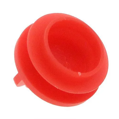 Snap Fit Hole Plugs - 25.5mm Plug Diameter - Red LDPE