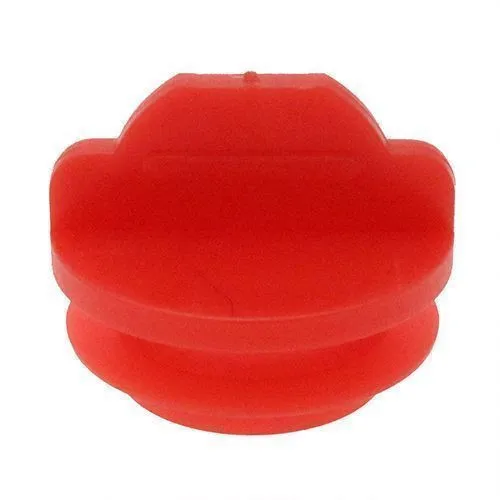 Snap Fit Hole Plugs - 27.9mm Plug Diameter - Red LDPE