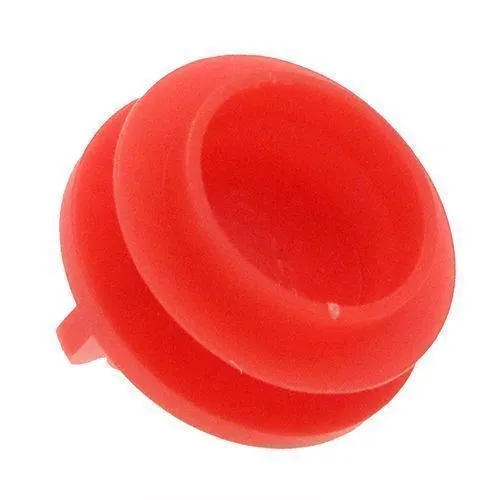 M32 Snap Fit Plug (Fits 32mm Hole) - 7mm Shank | Red LDPE
