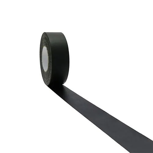 Black Tape 48mm Matte Cloth (150 Microns) 50m
