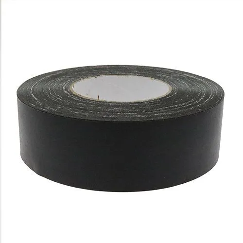 Black Tape 48mm Matte Cloth (150 Microns) 50m