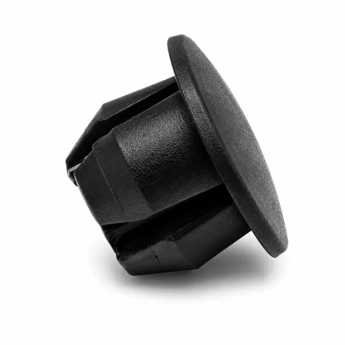 8-8.1mm Black Pry Out Blanking Plug (Pronged) 1.2-4mm Panel | Nylon