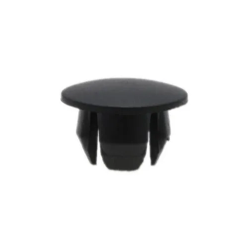 Pronged Pry Out Plugs,9.5mm-9.7mm Hole Diameter,Black