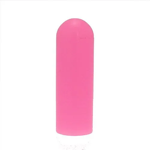 7.92mm x 38.1mm Silicone End Cap (Pink) 1.52mm Wall Thickness