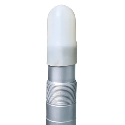 12.9mm x 25.4mm Silicone End Cap (Grey) 1.52mm Wall Thickness