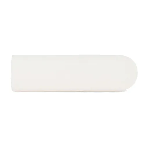 12.7mm x 76.2mm Silicone End Cap (Clear) 1.52mm Wall Thickness