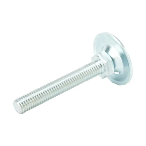 M8 x 50mm Metal Adjustable Foot - 30mm Base | 650kg Load