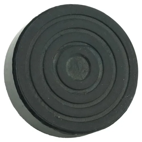 M12 x 18mm Straight Rubber Adjustable Feet | Vital Parts