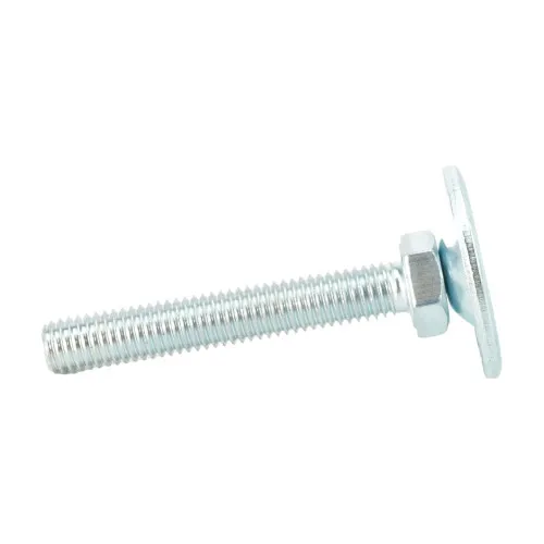 M8 x 50mm Metal Adjustable Foot - 30mm Base | 650kg Load
