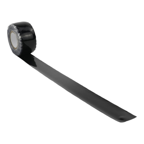 Black Self Adhesive Tape - 25mm x 3m | Silicone