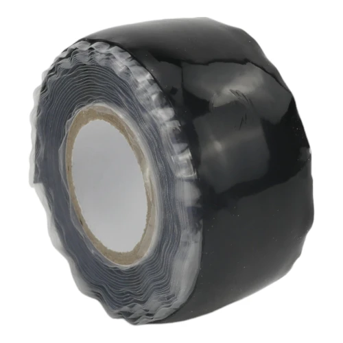 Black Self Adhesive Tape - 25mm x 3m | Silicone