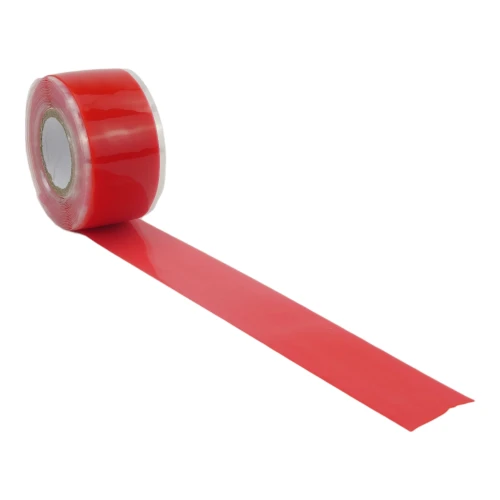 Red Self Adhesive Tape - 25mm x 3m | Silicone