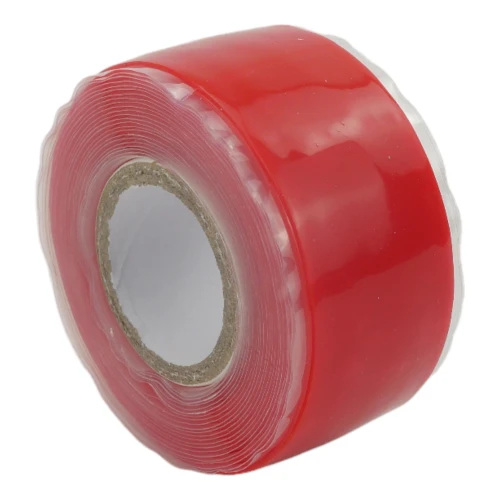 Red Self Adhesive Tape - 25mm x 3m | Silicone