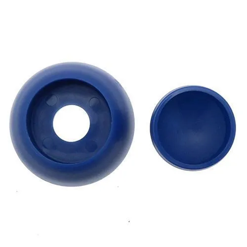 M6 x 12mm - Secure Nut & Bolt Caps - Blue - LDPE | Vital Parts - SNC003