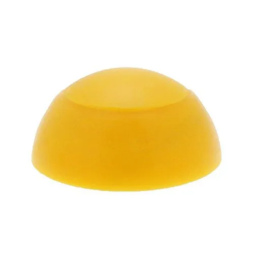M6 Yellow Security Nut & Bolt Cap | LDPE