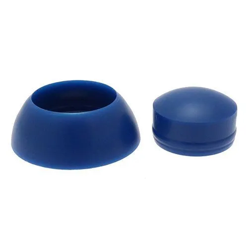 M8 Blue Security Nut & Bolt Cap | LDPE