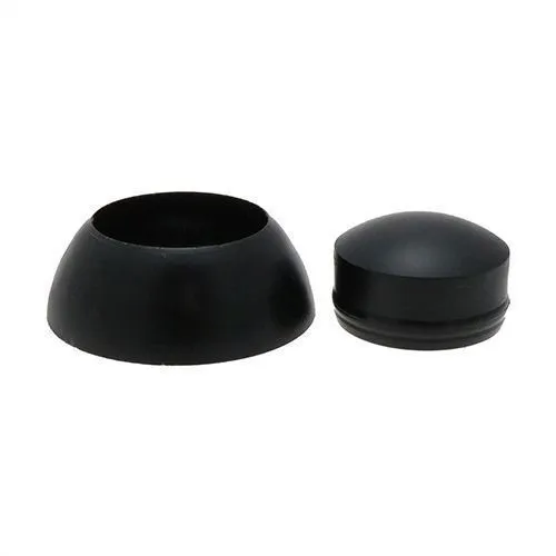 M8 x 14mm - Secure Nut & Bolt Caps - Black - LDPE | Vital Parts - SNC019