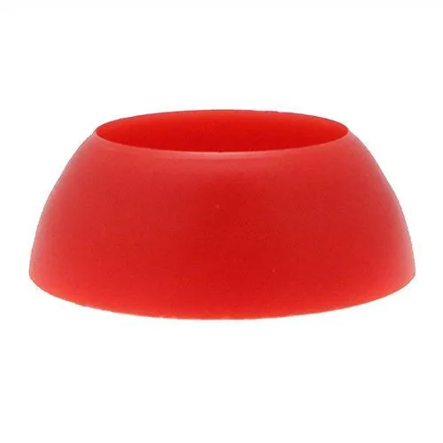 M8 Red Security Nut & Bolt Cap | LDPE