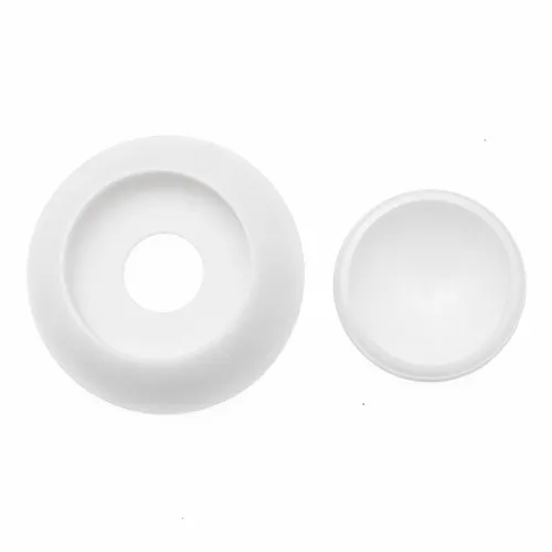 M12 White Security Nut & Bolt Cap | LDPE