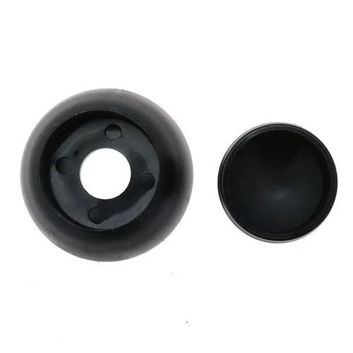 M12 Black Security Nut & Bolt Cap | LDPE