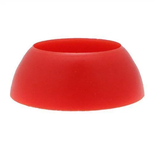 M12 x 20.5mm - Secure Nut & Bolt Caps - Red - LDPE | Vital Parts - SNC047