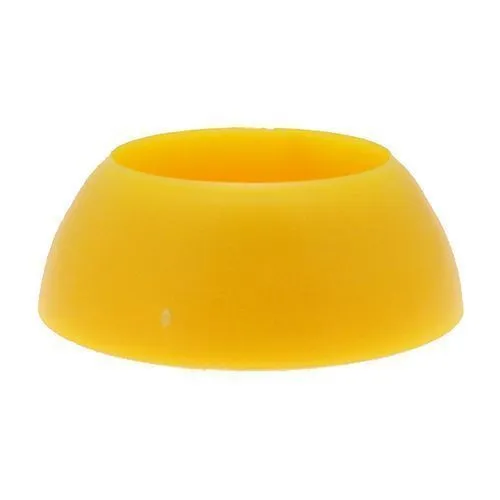M12 x 20.5mm - Secure Nut & Bolt Caps - Yellow - LDPE | Vital Parts - SNC049